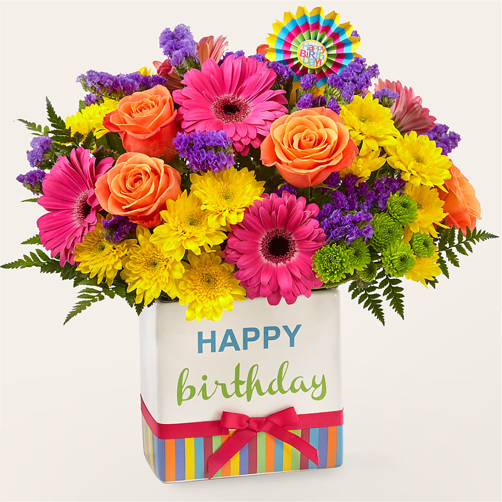 Birthday Brights Bouquet – De Santis Florist Inc, Columbus OH