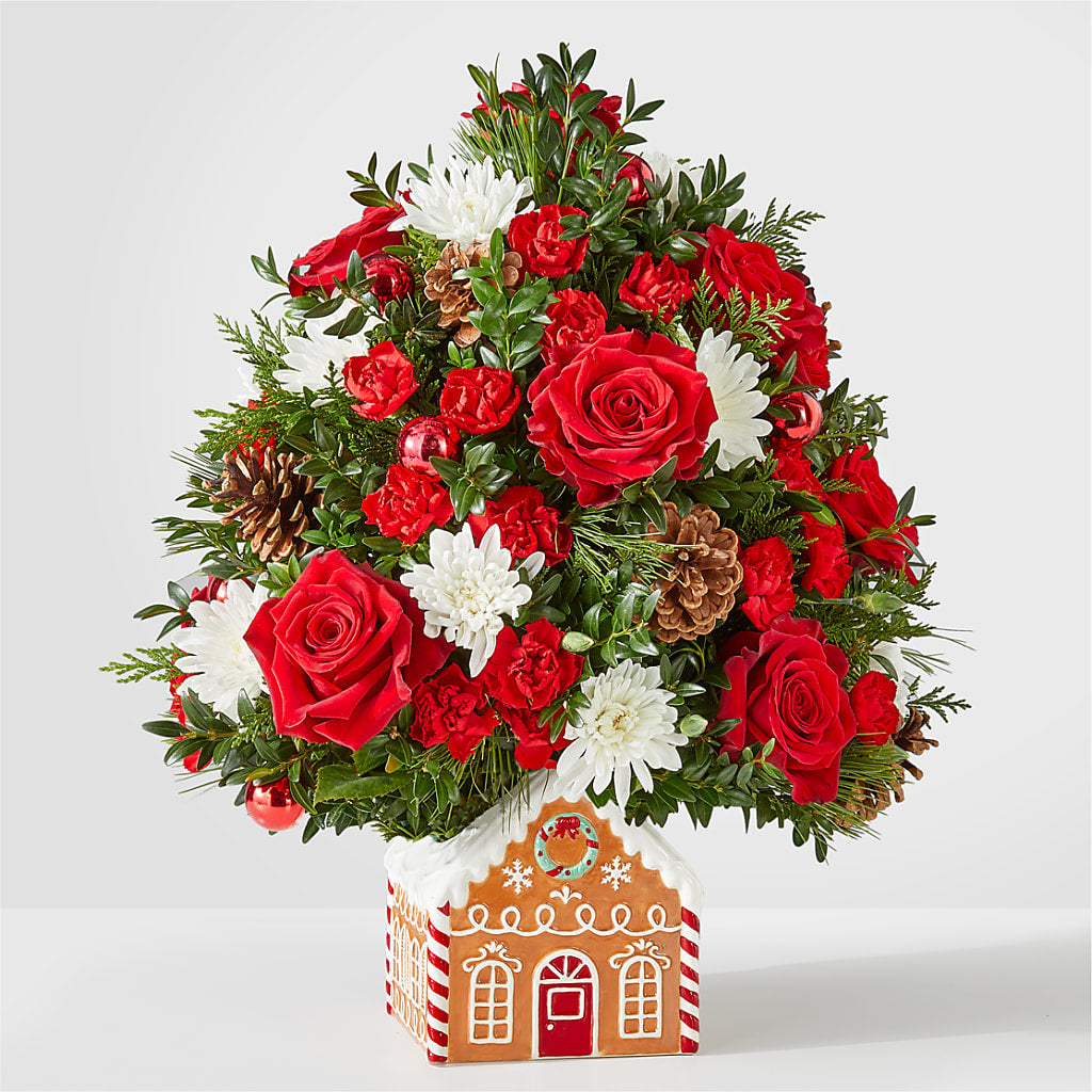 Spiced Gingerbread Tree – De Santis Florist Inc, Columbus OH