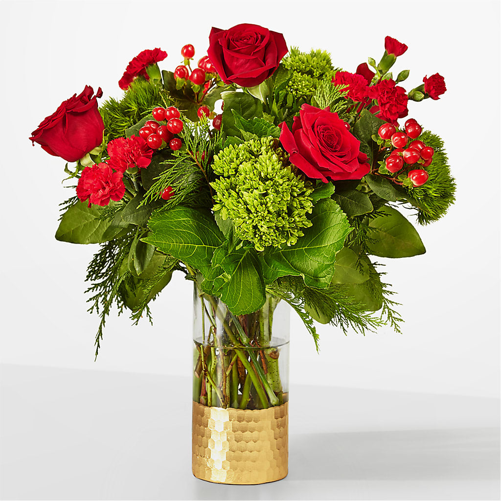 Plaid Throw Bouquet – De Santis Florist Inc, Columbus OH