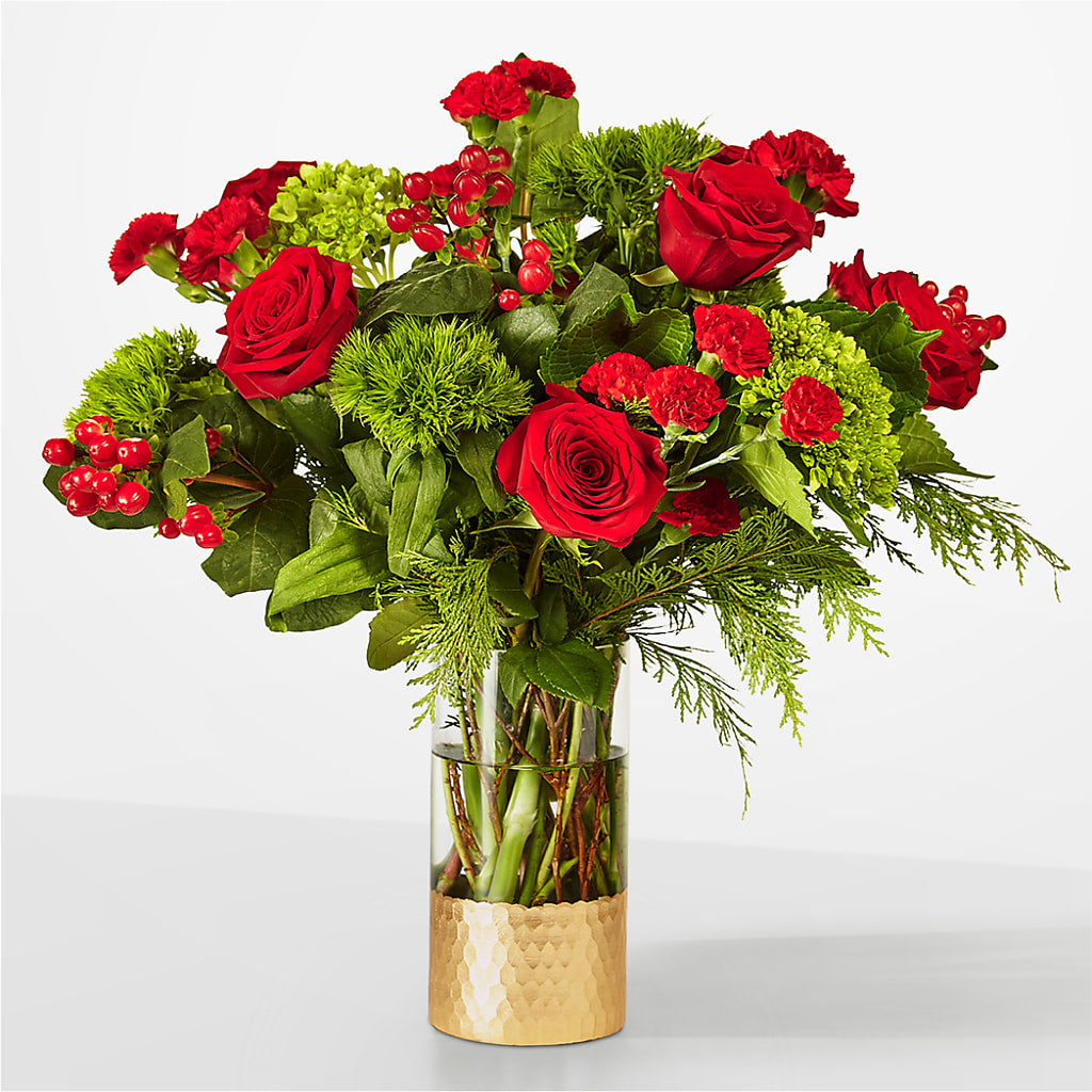 Plaid Throw Bouquet – De Santis Florist Inc, Columbus OH
