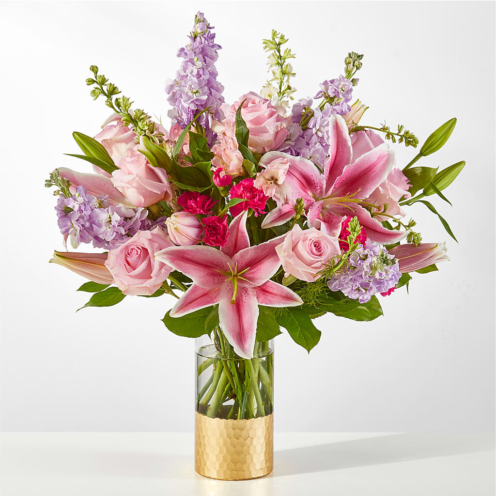 Mauvelous Bouquet – De Santis Florist Inc, Columbus OH