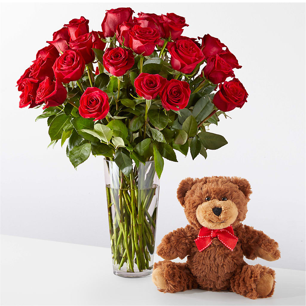 Romantic Long Stem Red Rose Bouquet Bundles – De Santis Florist Inc, Columbus OH