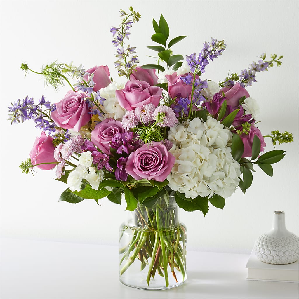 Violet Caress Bouquet – De Santis Florist Inc, Columbus OH