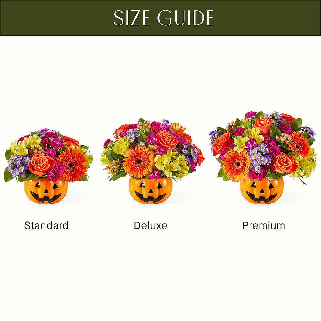Tricks & Treats Pumpkin – De Santis Florist Inc, Columbus OH