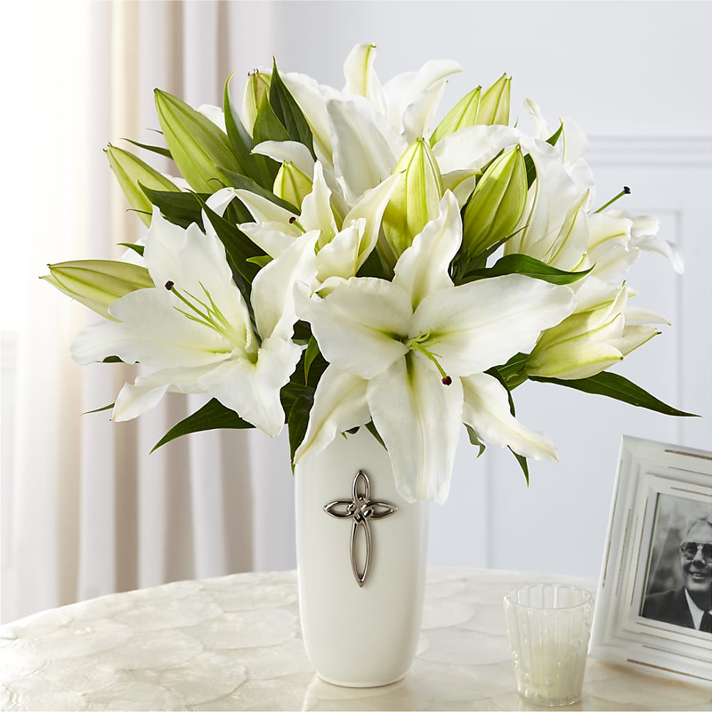 Faithful Blessings Bouquet – De Santis Florist Inc, Columbus OH