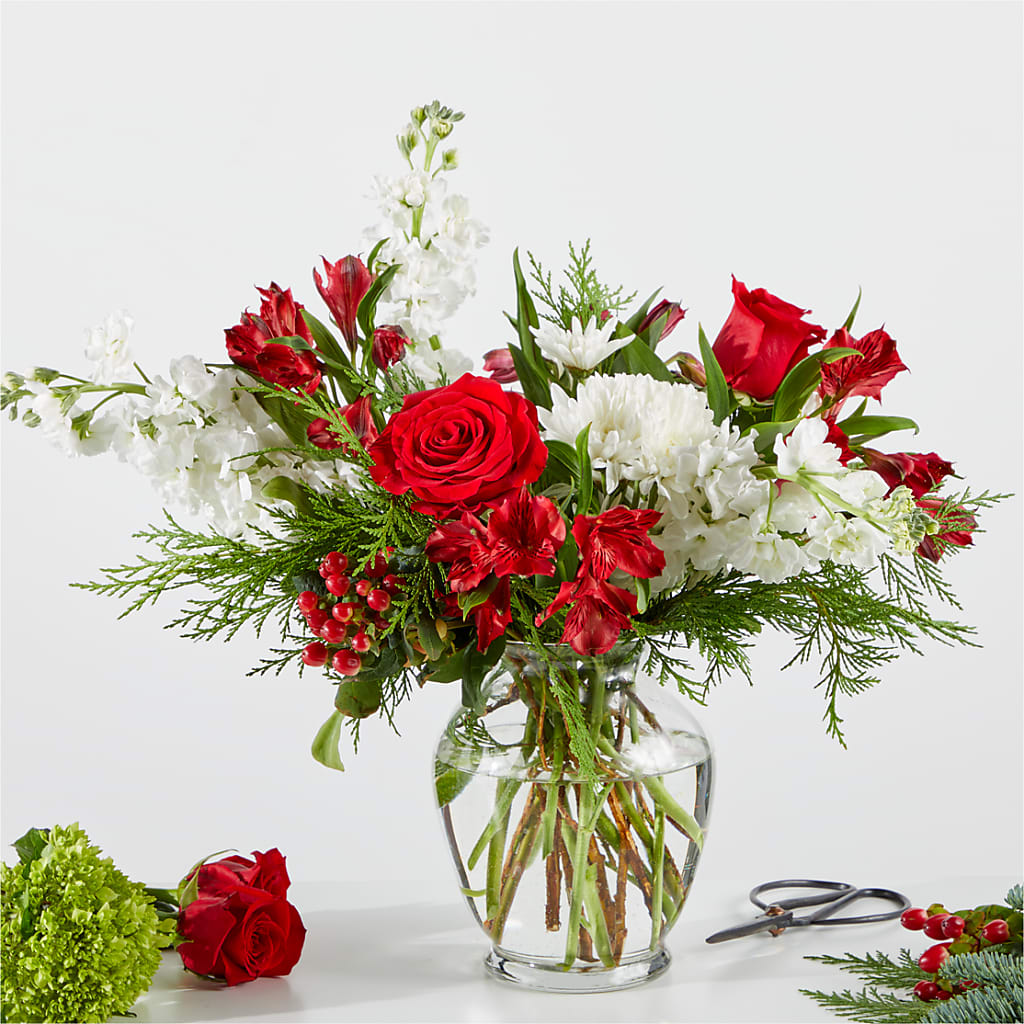 Merry Moment Bouquet – A Florist Original – De Santis Florist Inc, Columbus OH