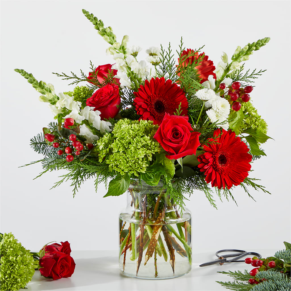 Merry Moment Bouquet – A Florist Original – De Santis Florist Inc, Columbus OH