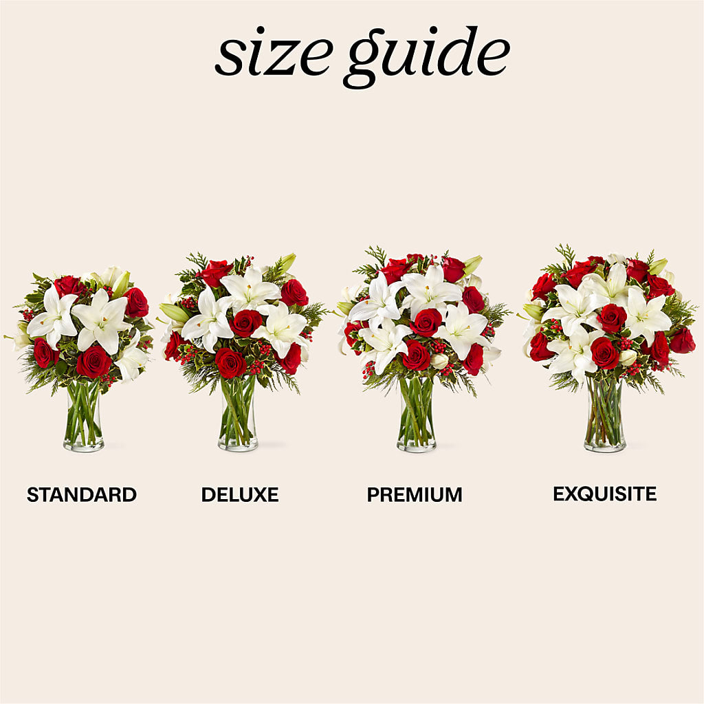 Sparkling Snowflakes Bouquet – De Santis Florist Inc, Columbus OH
