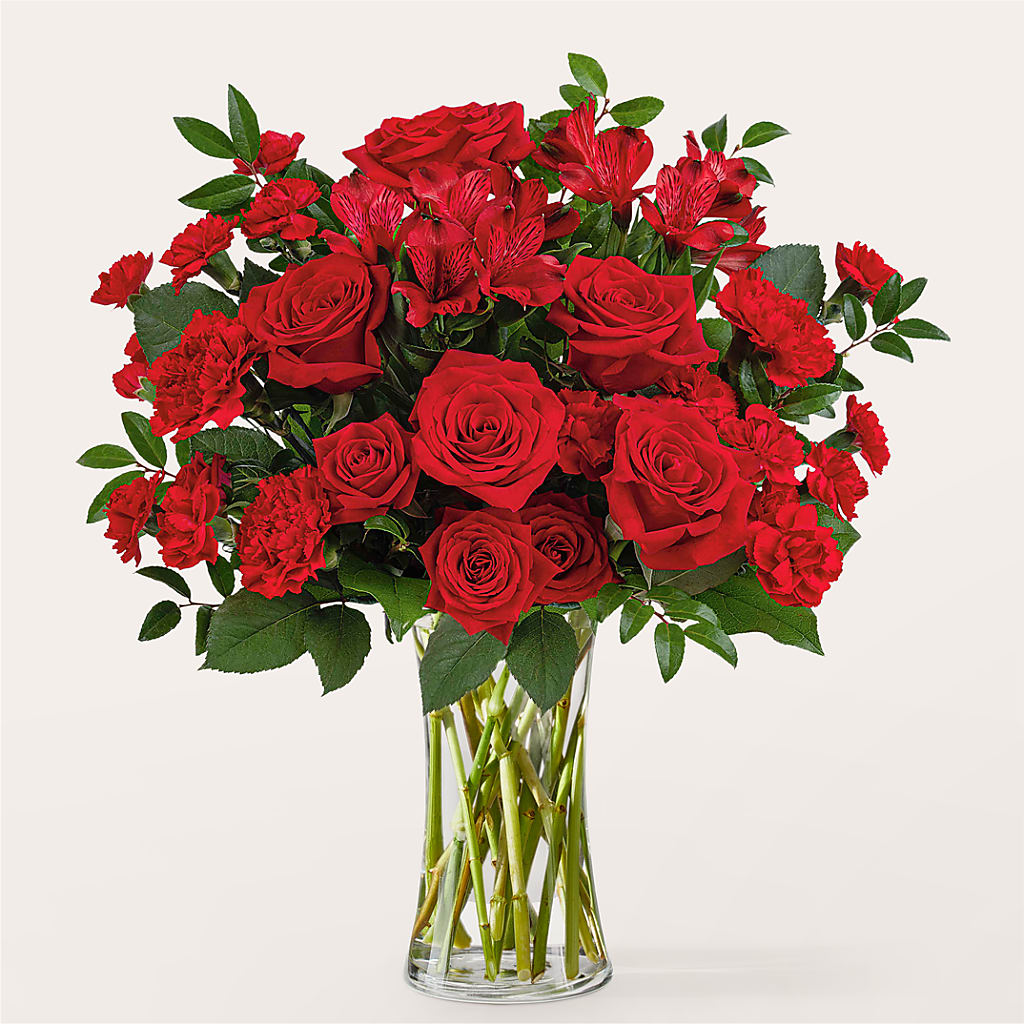 Brilliant Ruby Bouquet – De Santis Florist Inc, Columbus OH