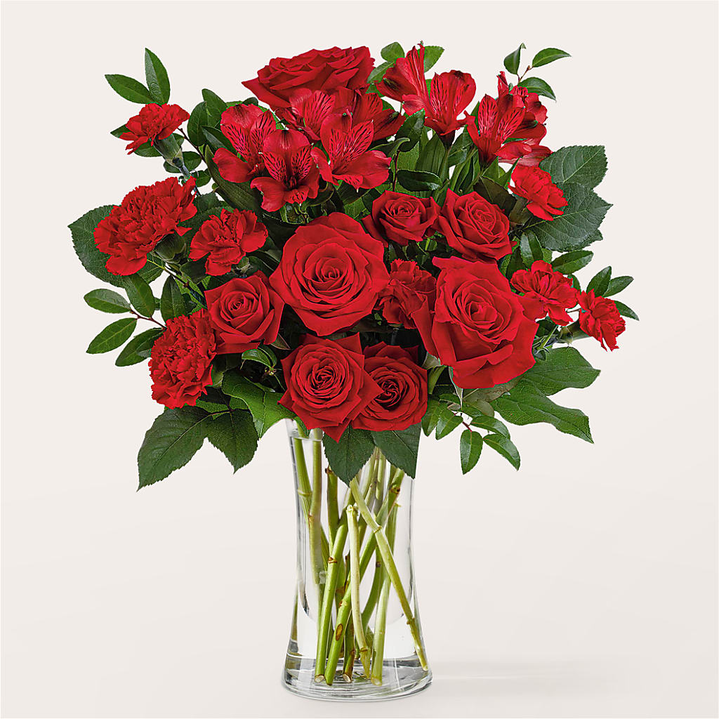 Brilliant Ruby Bouquet – De Santis Florist Inc, Columbus OH