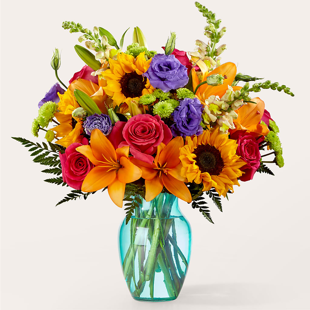 Double Rainbow Bouquet – De Santis Florist Inc, Columbus OH