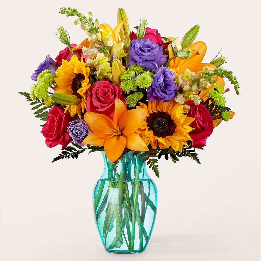 Double Rainbow Bouquet – De Santis Florist Inc, Columbus OH