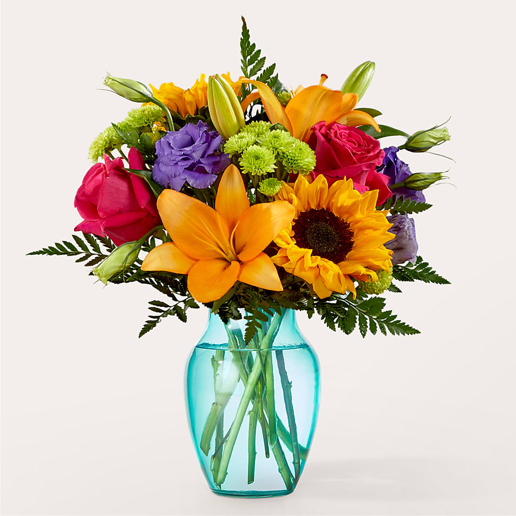 Double Rainbow Bouquet – De Santis Florist Inc, Columbus OH