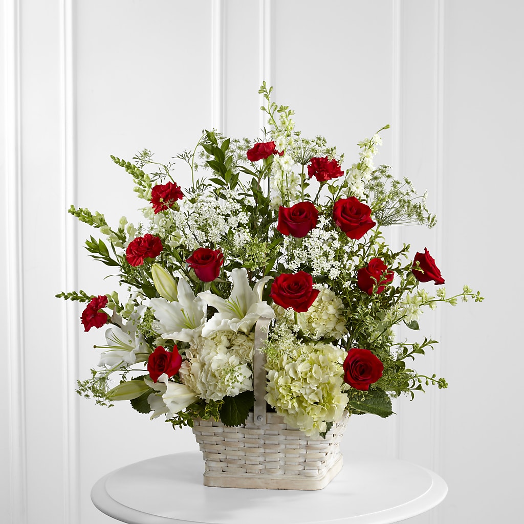 In Loving Memory Arrangement – De Santis Florist Inc, Columbus OH