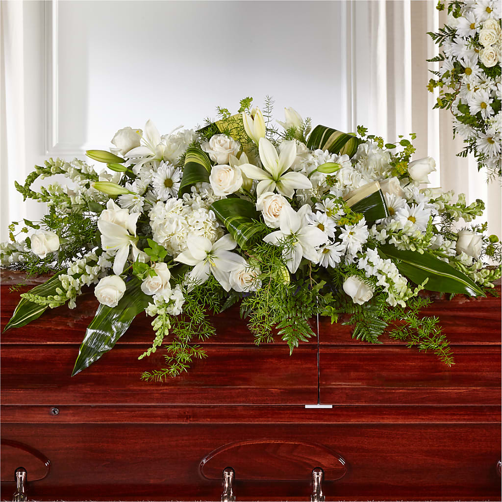 Abundance Casket Spray – De Santis Florist Inc, Columbus OH