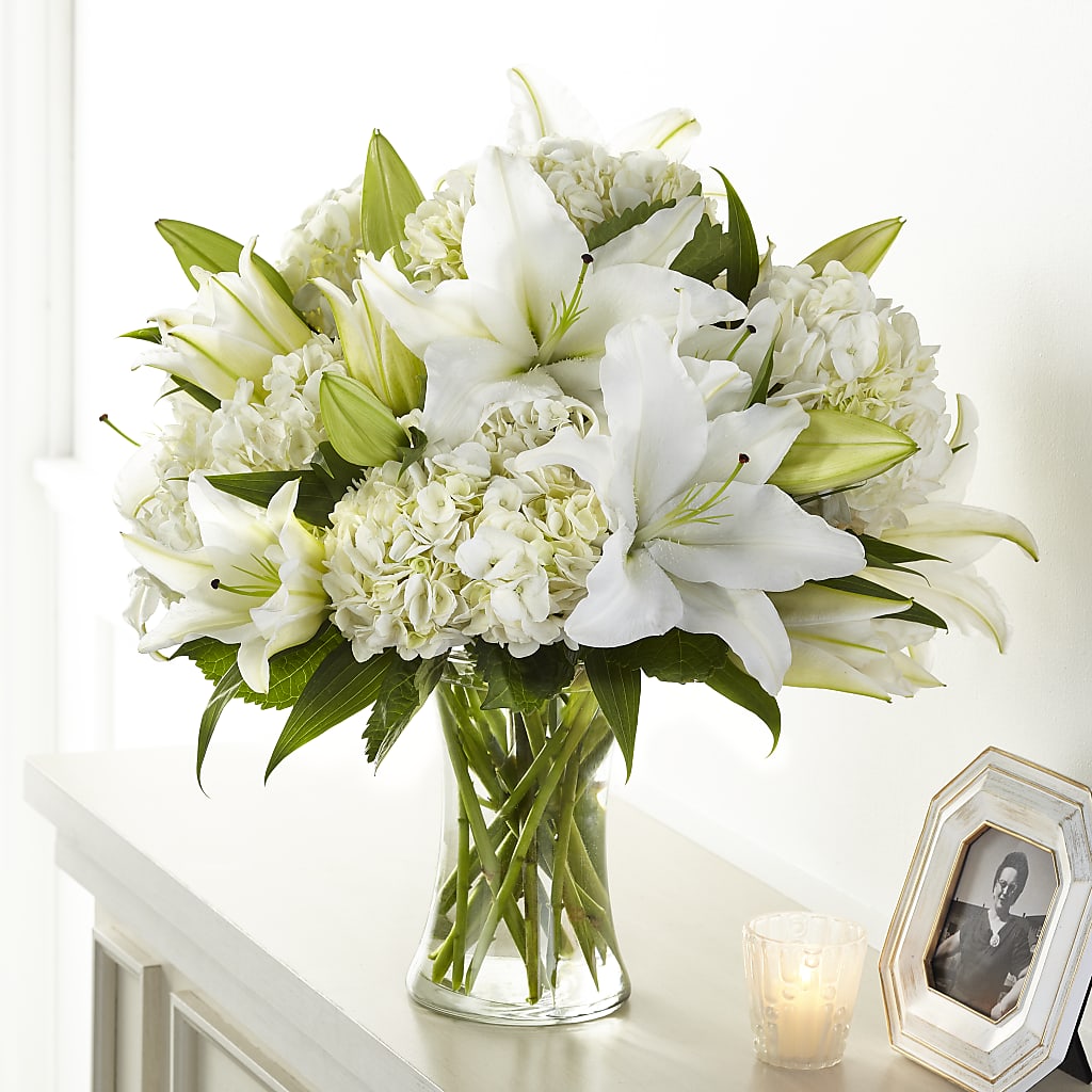 Compassionate Lily Bouquet – De Santis Florist Inc, Columbus OH