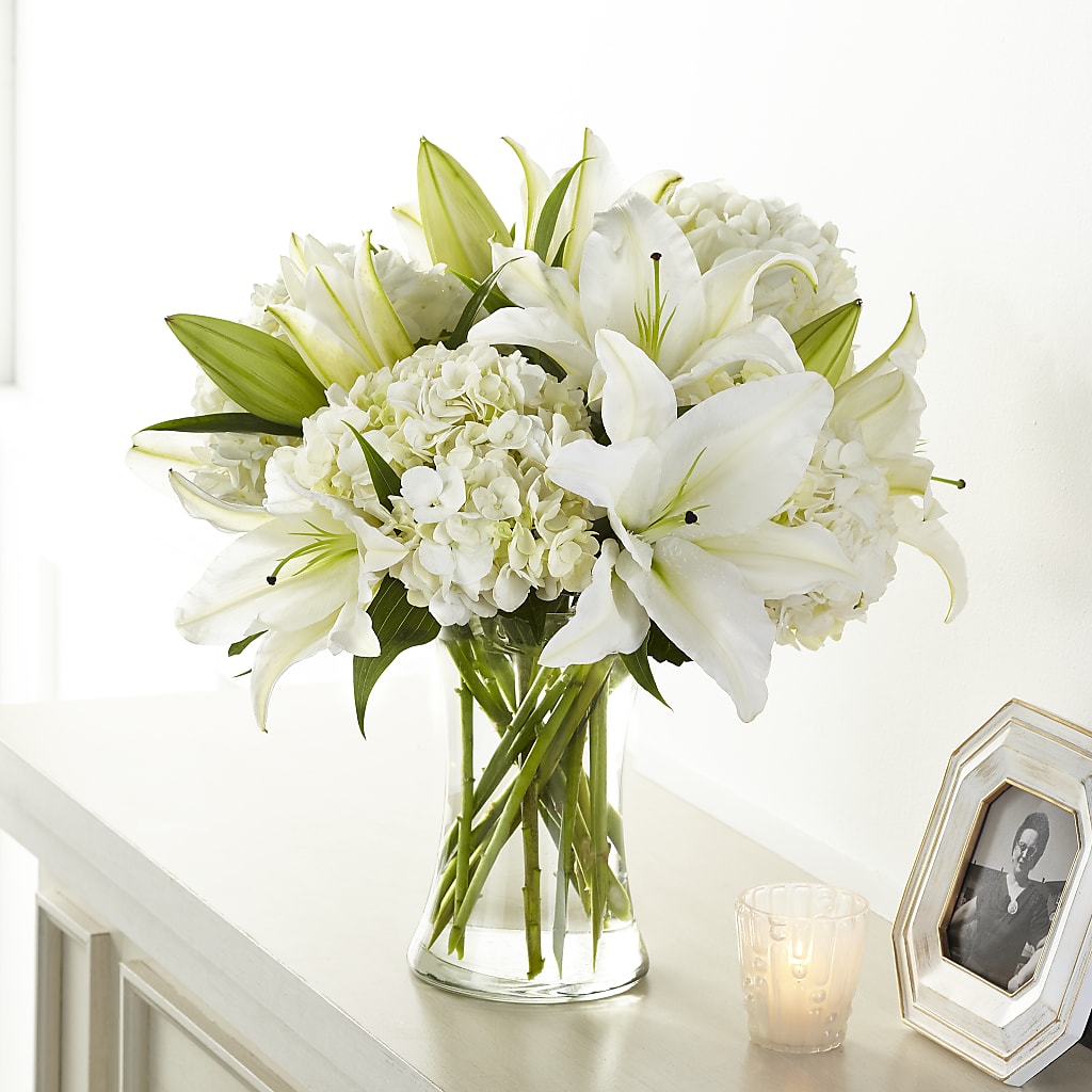 Compassionate Lily Bouquet – De Santis Florist Inc, Columbus OH