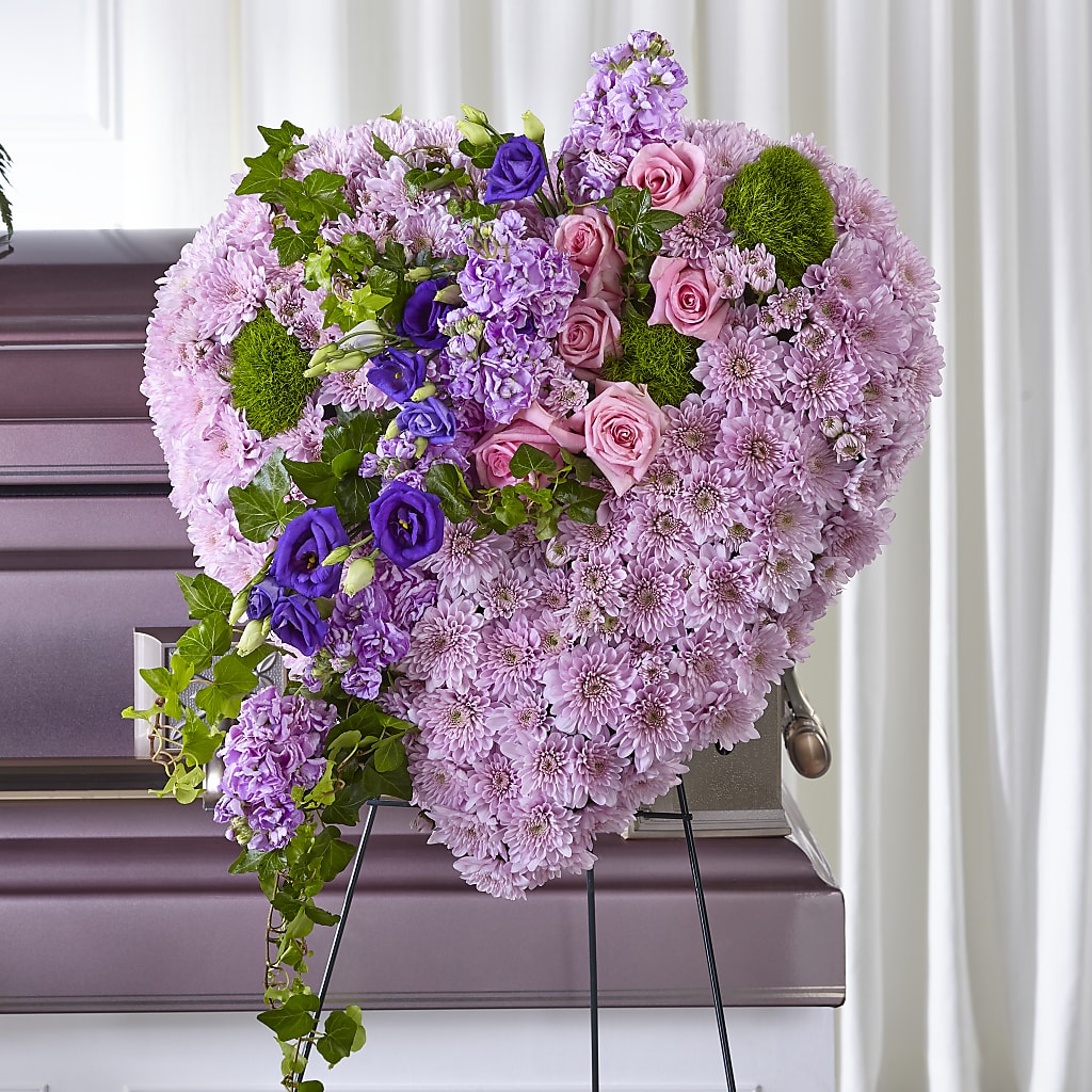 Treasured Love Standing Heart – De Santis Florist Inc, Columbus OH