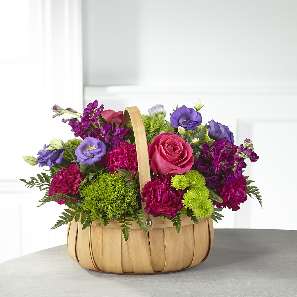Serene Sanctuary Basket – De Santis Florist Inc, Columbus OH