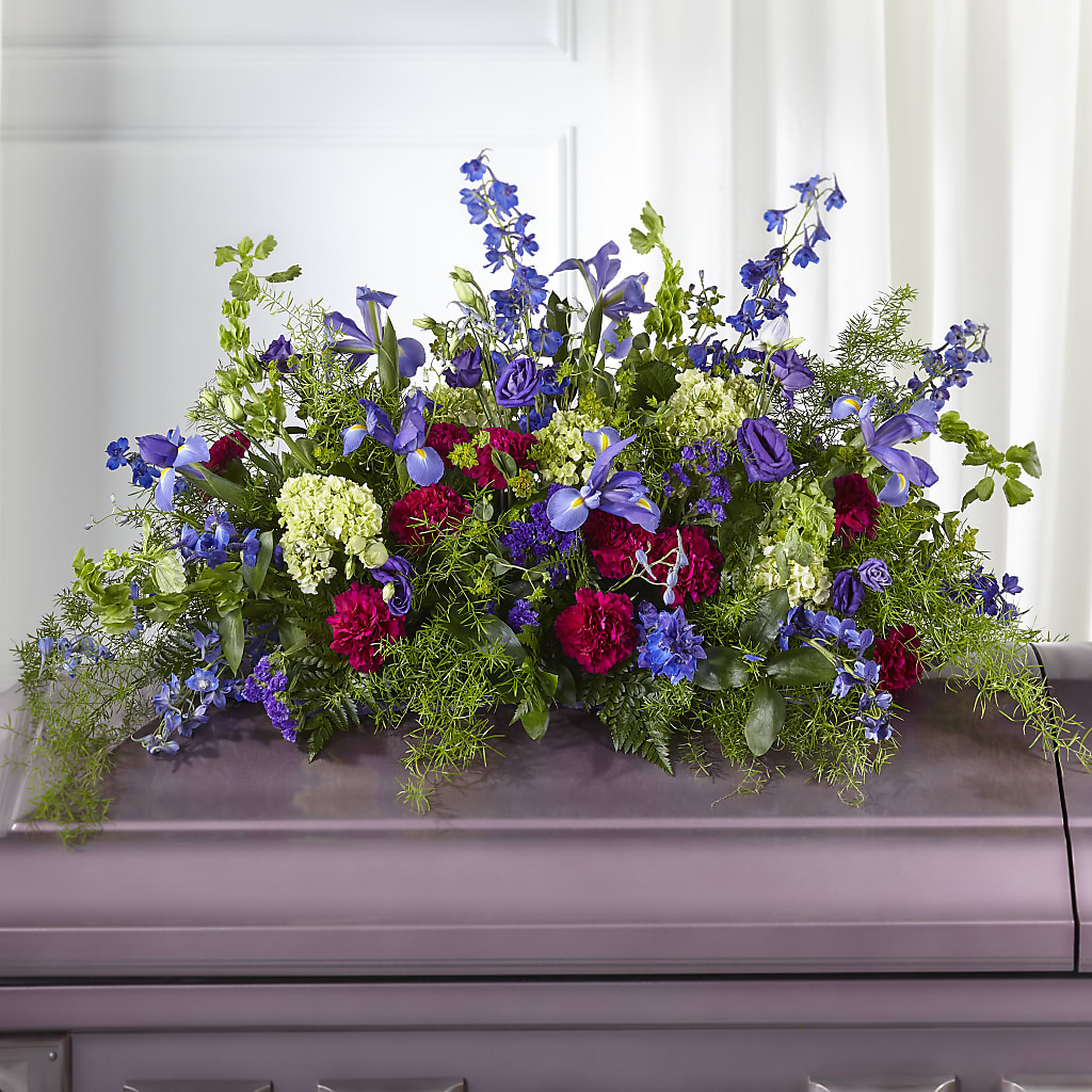Always Treasured Casket Spray – De Santis Florist Inc, Columbus OH