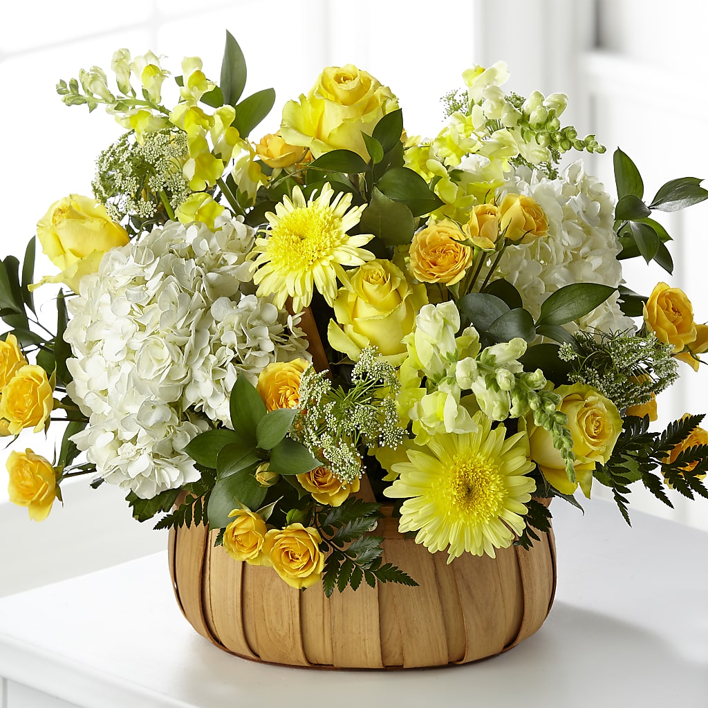 Rustic Remembrance Basket – De Santis Florist Inc, Columbus OH