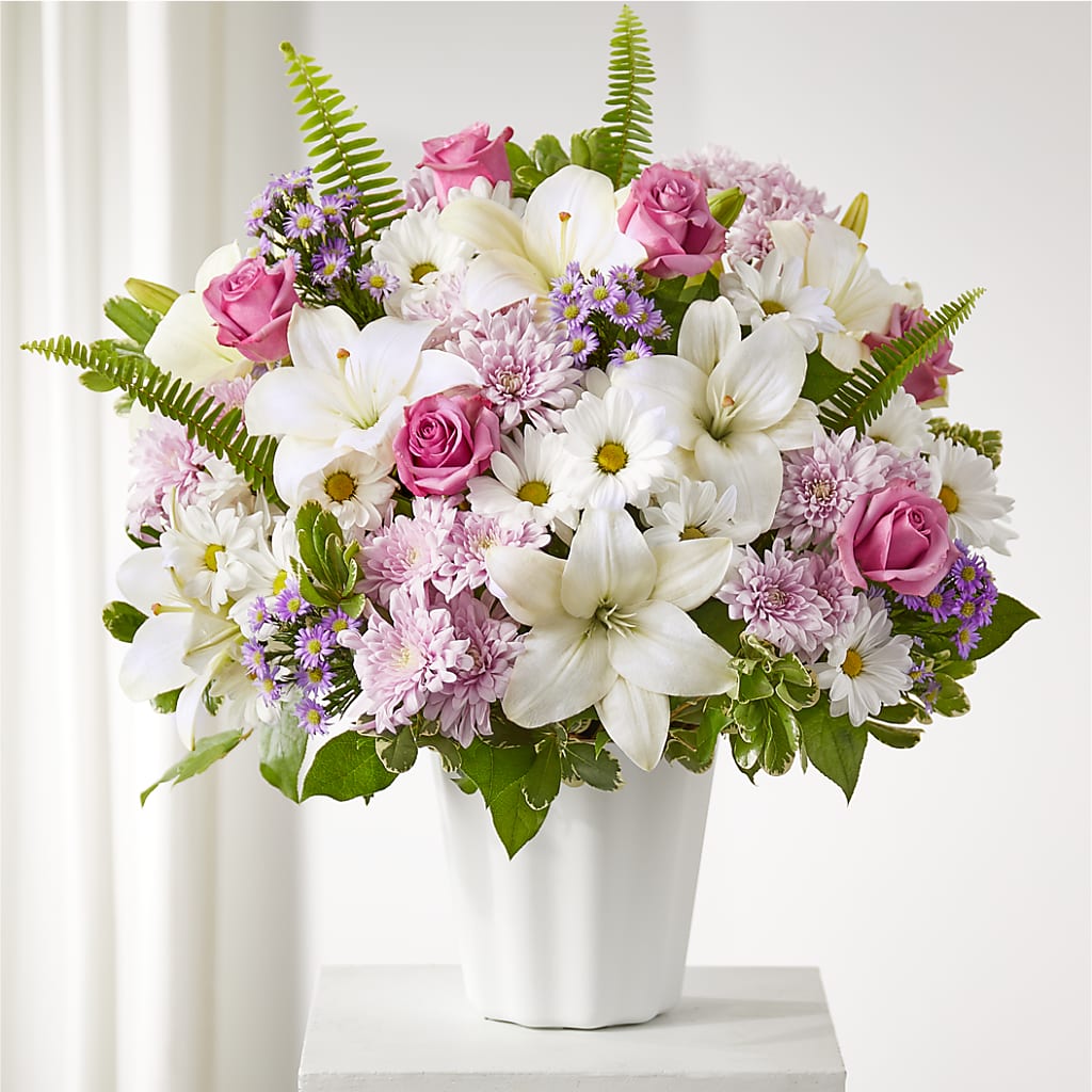 Warmest Thoughts Tabletop Basket – De Santis Florist Inc, Columbus OH