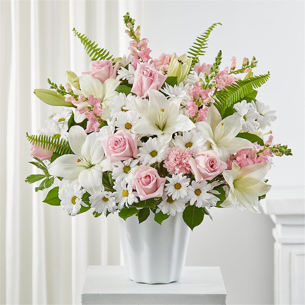 Soft Touch Tabletop Basket – De Santis Florist Inc, Columbus OH