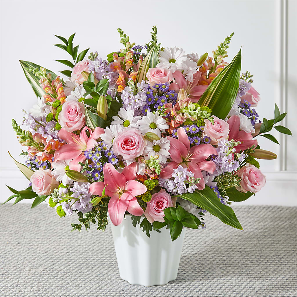 Abundant Compassion Floor Basket – De Santis Florist Inc, Columbus OH