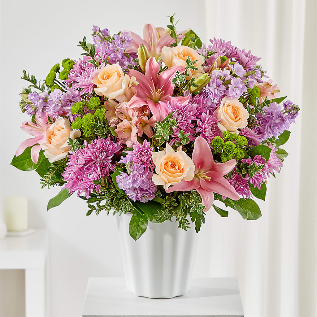 Supportive Embrace Tabletop Basket – De Santis Florist Inc, Columbus OH