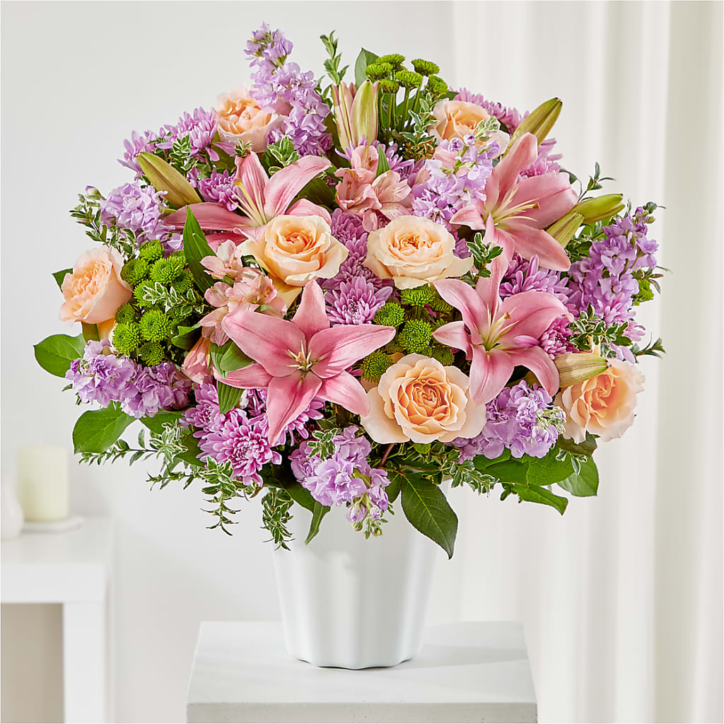 Supportive Embrace Tabletop Basket – De Santis Florist Inc, Columbus OH