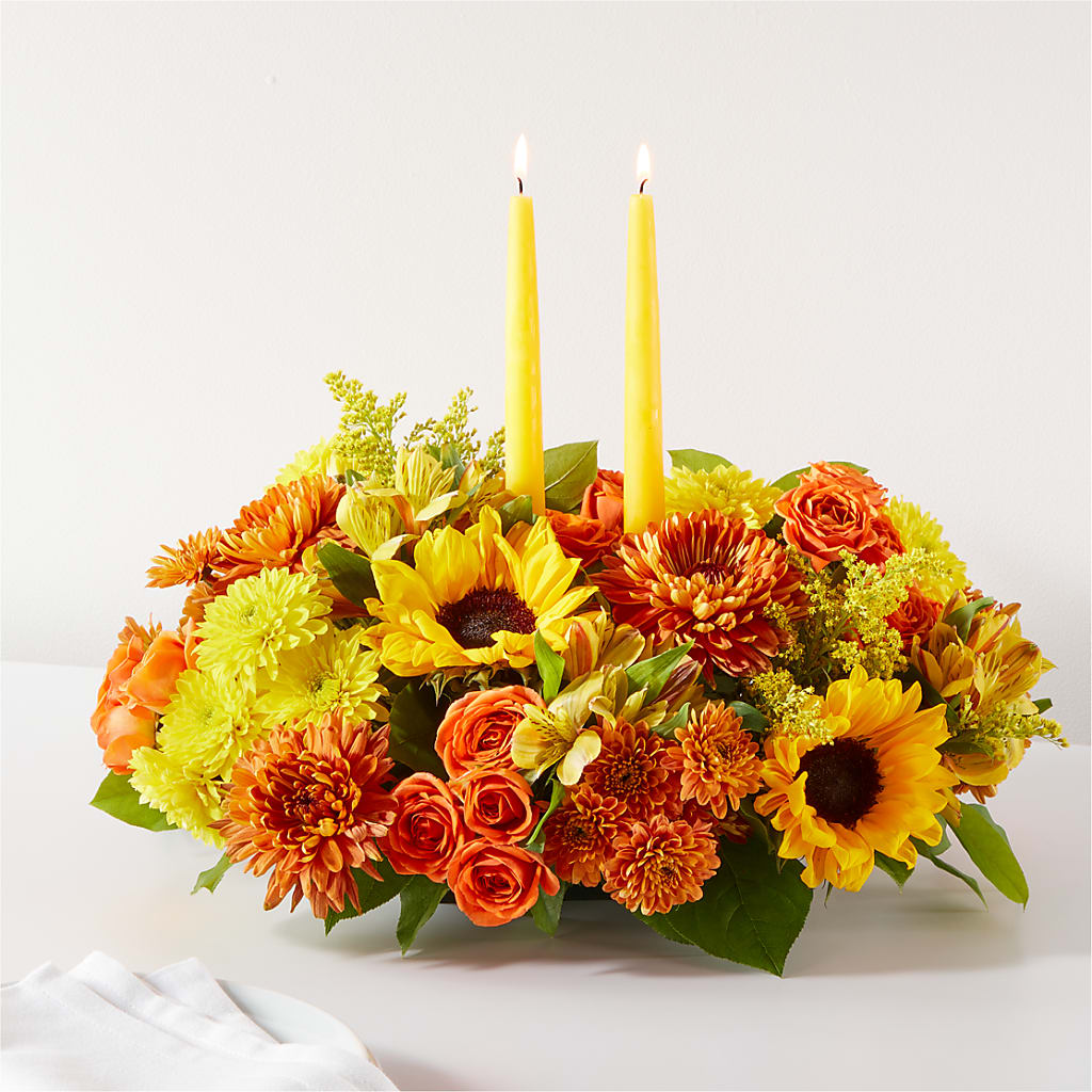 Autumn Harmony Centerpiece – De Santis Florist Inc, Columbus OH