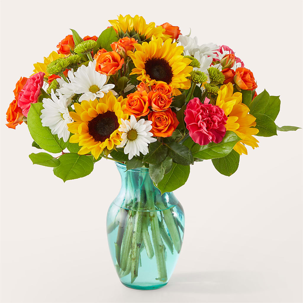 Sun-drenched Blooms Bouquet – De Santis Florist Inc, Columbus OH
