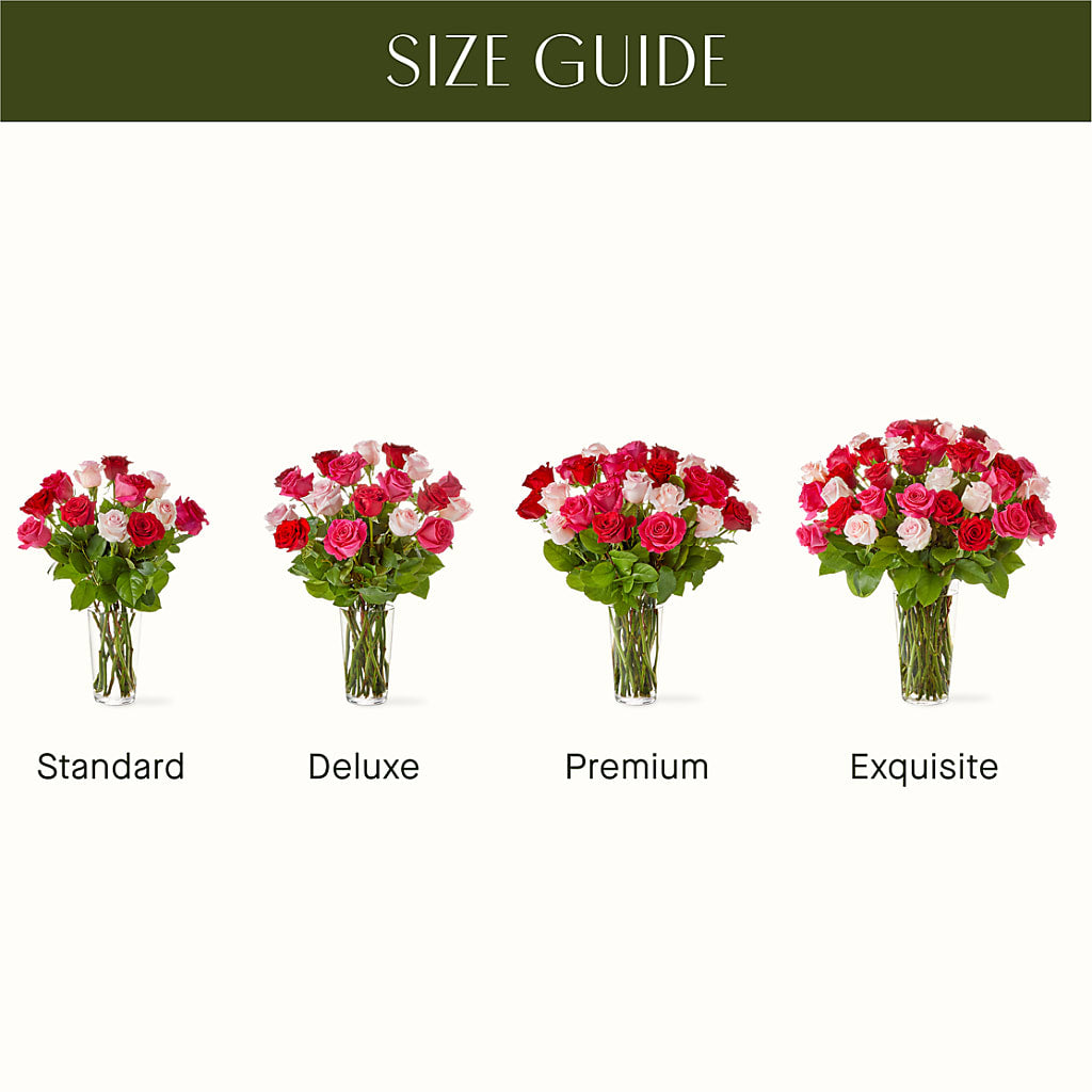 Charming Rose Bouquet – De Santis Florist Inc, Columbus OH