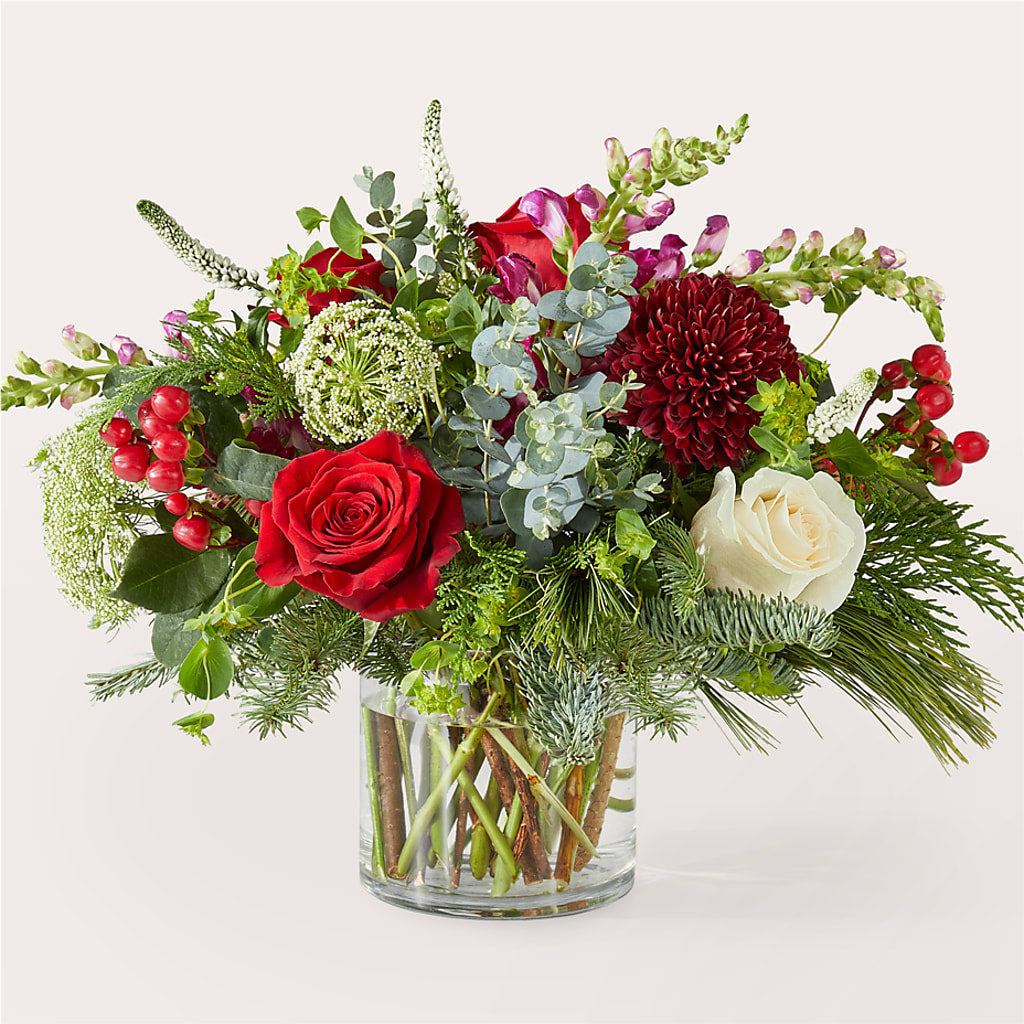 Cranberry Fizz Bouquet – De Santis Florist Inc, Columbus OH