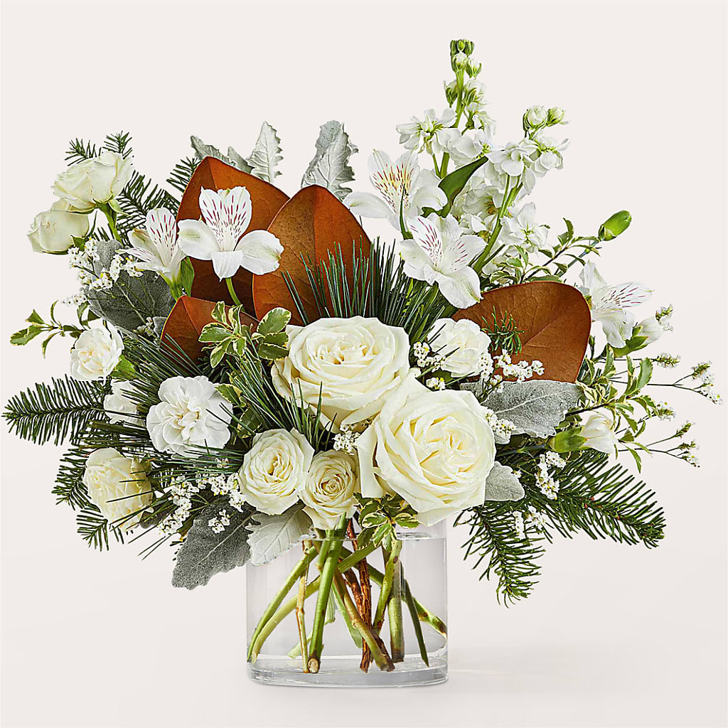 Fresh Snowfall Bouquet – De Santis Florist Inc, Columbus OH