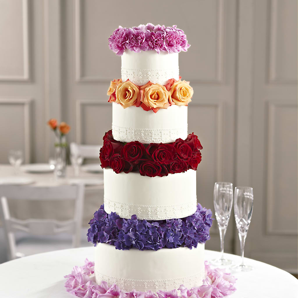 Infinite Love Cake Décor – De Santis Florist Inc, Columbus OH