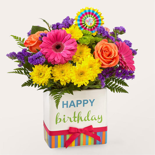 Birthday Brights Bouquet –  De Santis Florist Inc, Columbus OH