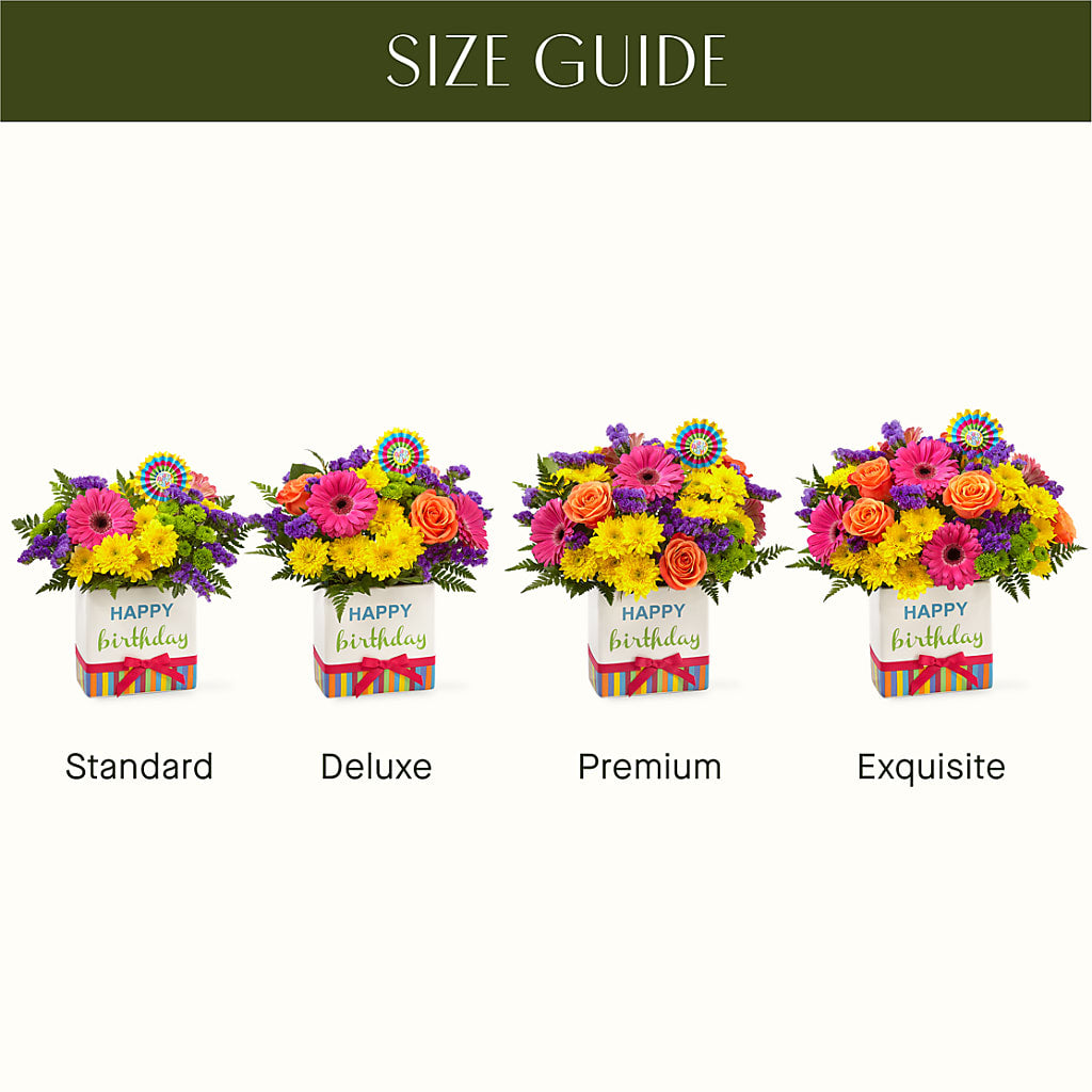 Birthday Brights Bouquet –  De Santis Florist Inc, Columbus OH