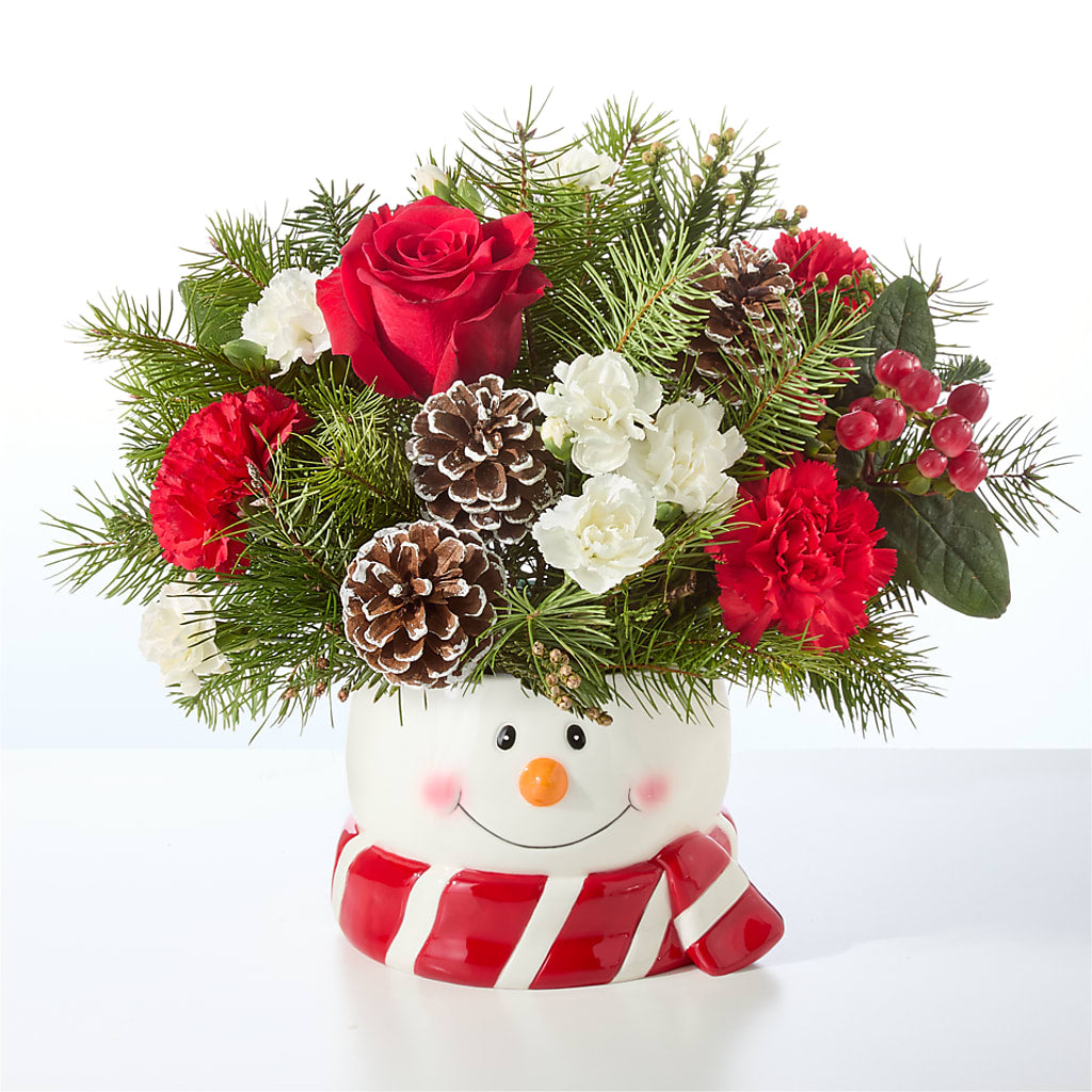 Jolly Snowman Bouquet –  De Santis Florist Inc, Columbus OH