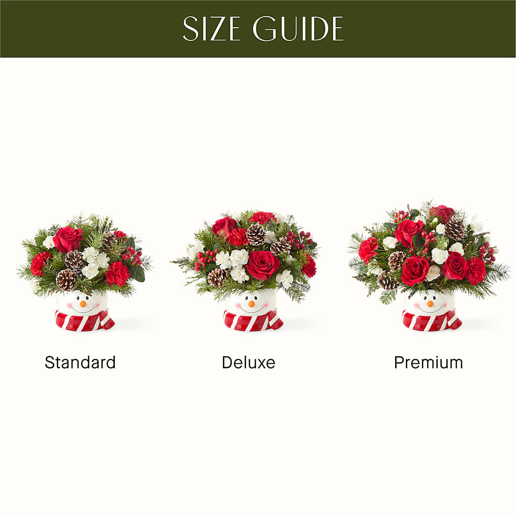 Jolly Snowman Bouquet –  De Santis Florist Inc, Columbus OH