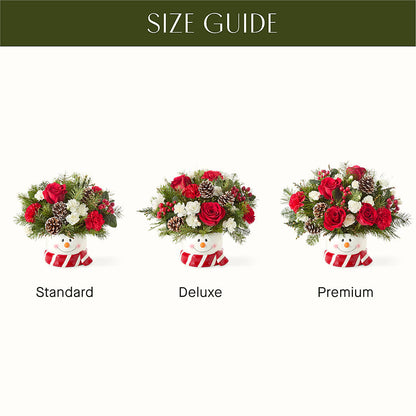 Jolly Snowman Bouquet –  De Santis Florist Inc, Columbus OH