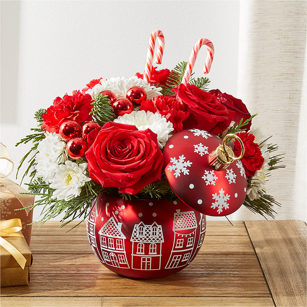 Cheer in the Air Ornament –  De Santis Florist Inc, Columbus OH