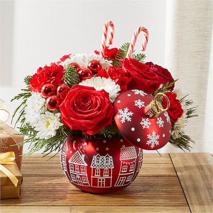 Cheer in the Air Ornament –  De Santis Florist Inc, Columbus OH