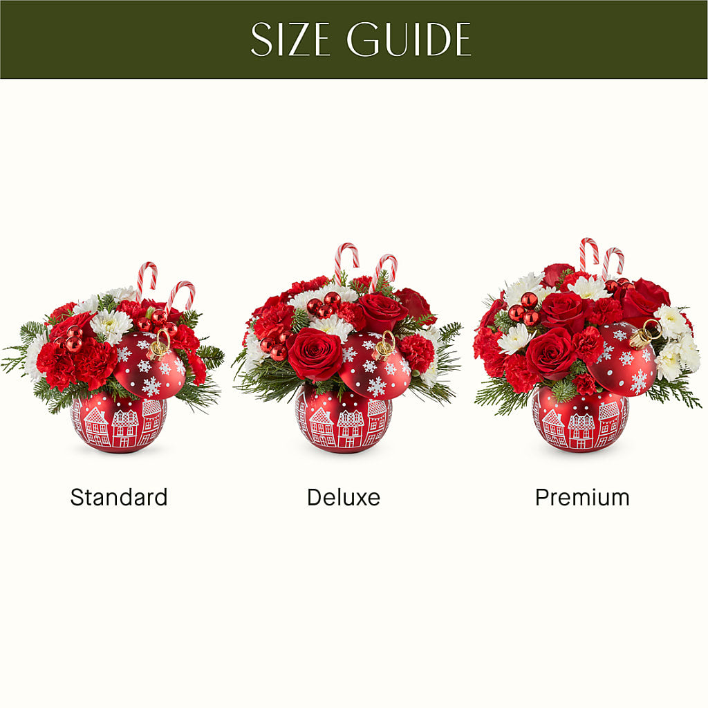 Cheer in the Air Ornament –  De Santis Florist Inc, Columbus OH