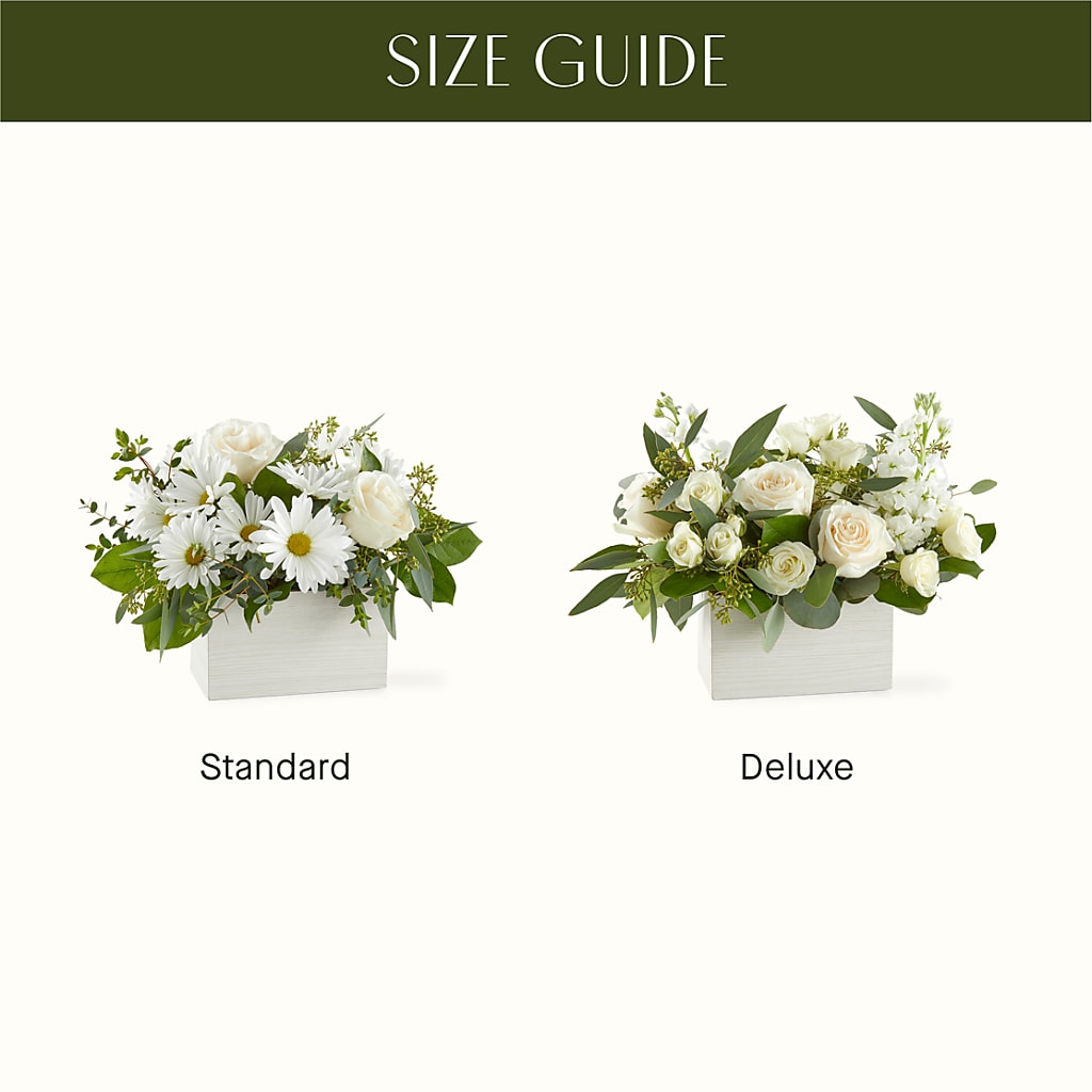 Fresh Linen Box Bouquet –  De Santis Florist Inc, Columbus OH