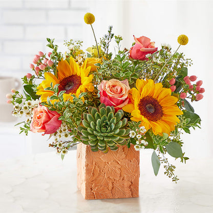 Sunflower Season Bouquet –  De Santis Florist Inc, Columbus OH