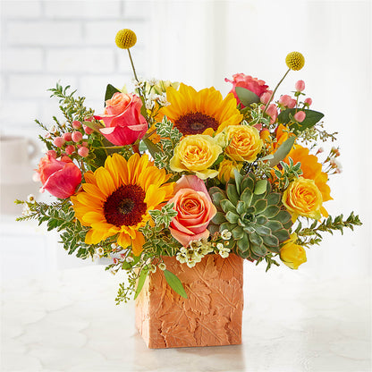Sunflower Season Bouquet –  De Santis Florist Inc, Columbus OH