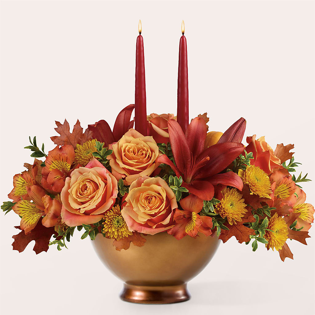 Harvest Table Centerpiece –  De Santis Florist Inc, Columbus OH