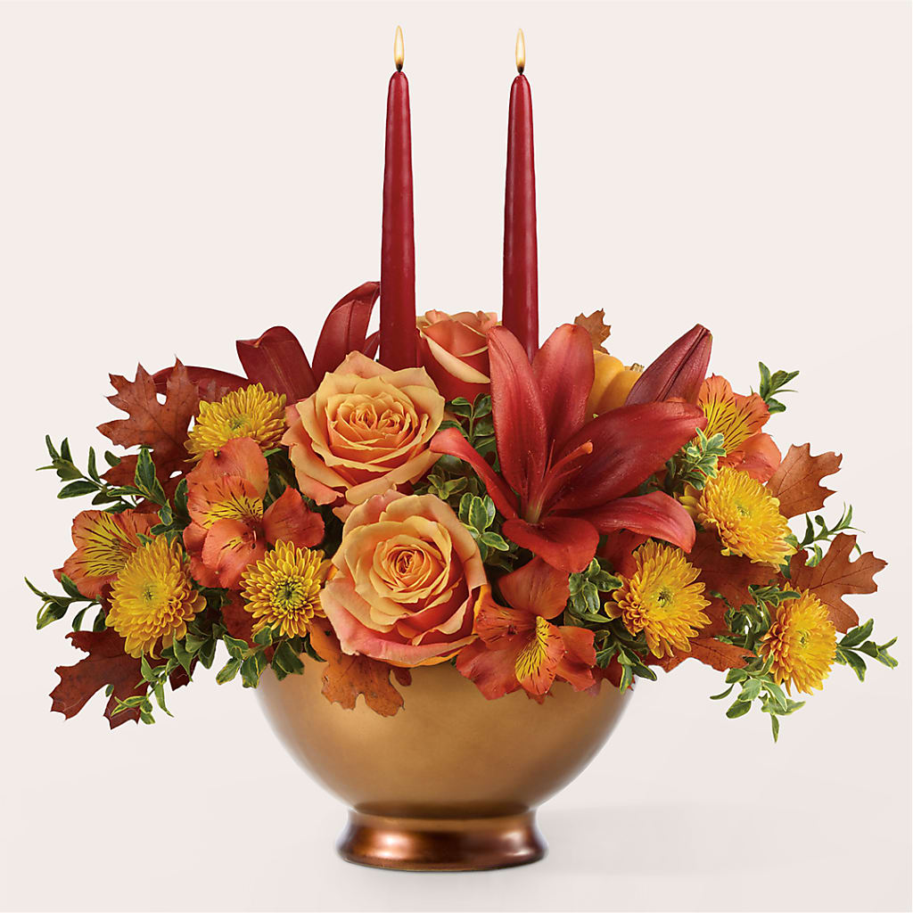 Harvest Table Centerpiece –  De Santis Florist Inc, Columbus OH