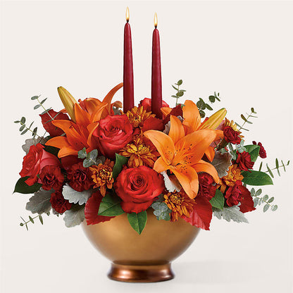 Fruits of Fall Centerpiece –  De Santis Florist Inc, Columbus OH